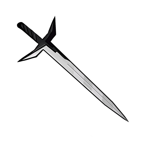 古代剑低多边形