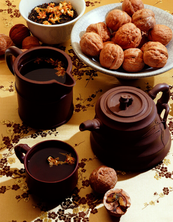 茶壶茶水图片