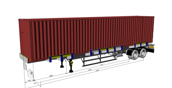 码头的拖车设计的有限元分析报告