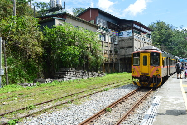 台湾平溪线火车