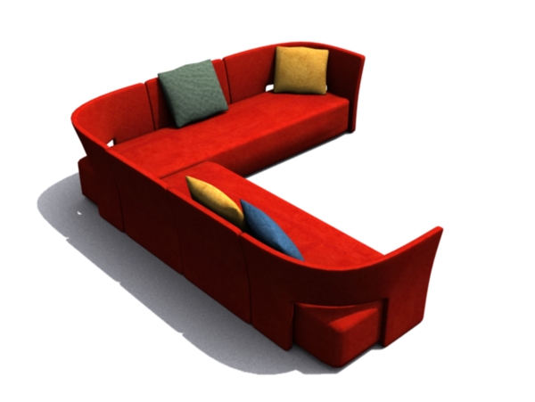 室内家具之沙发0623D模型