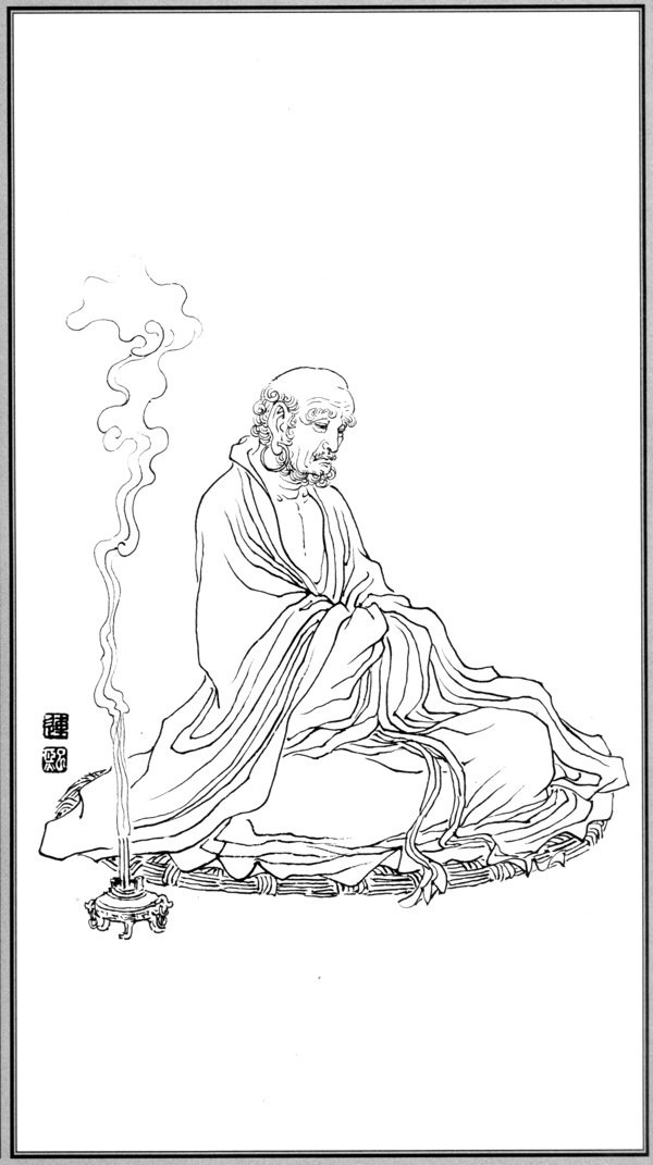 中国神话人物085罗汉图片