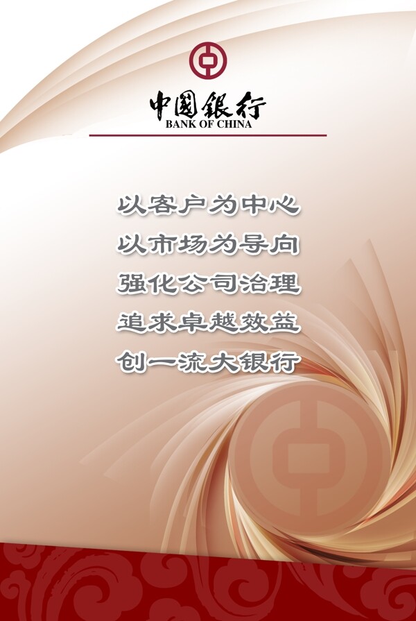 中国银行海报图片