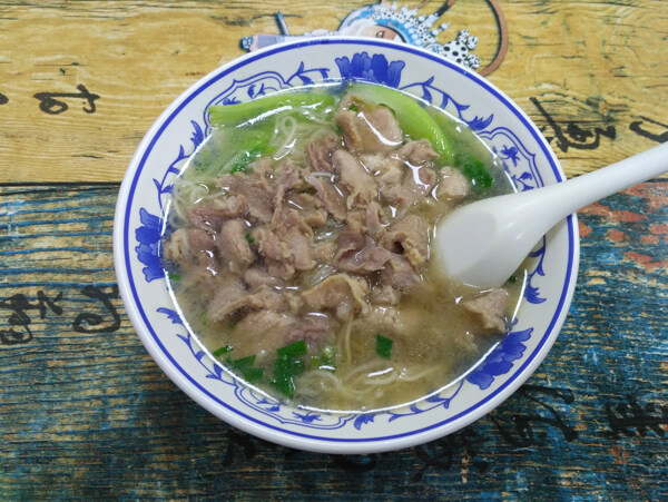 瘦肉汤面