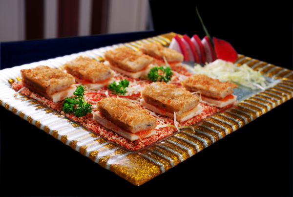 地道美食果酱鳕鱼扒