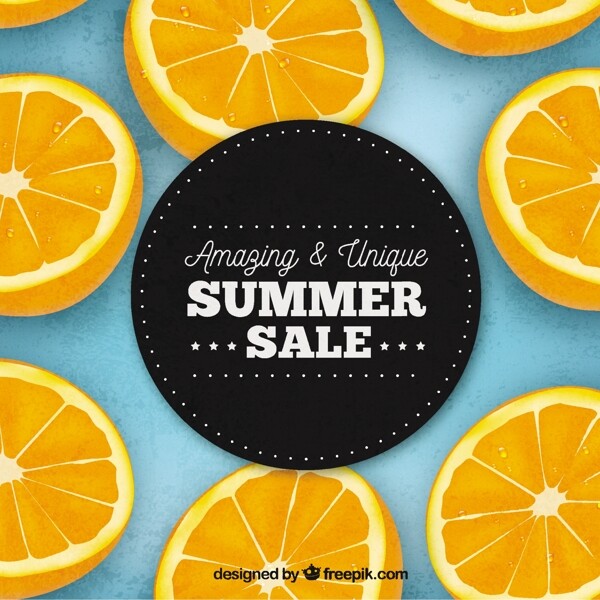 夏季橙色销售情况