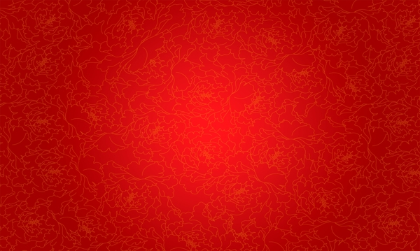 红色牡丹花纹底图