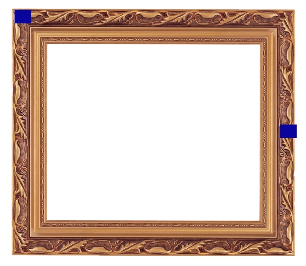 木质画框边框镜框金色图片