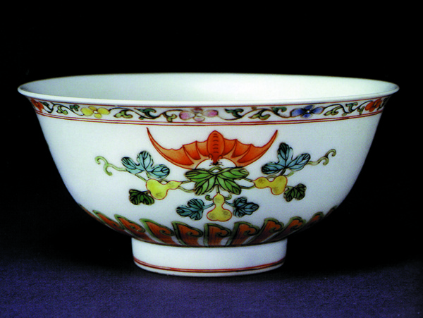 手工制品艺术品壶盖鼎瓷器古董陶瓷中华艺术绘画