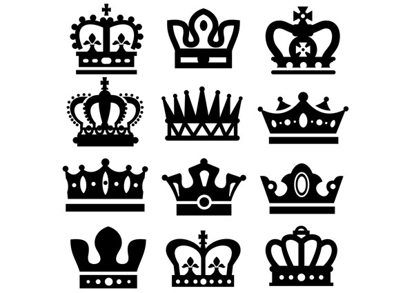 皇冠标志标识图标装饰素材图片