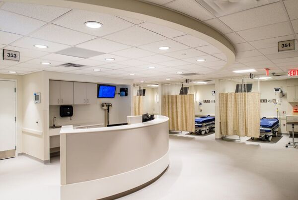 现代医院病房 舒适的高科技病房