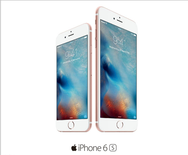 玫瑰金苹果6S高清大图图片