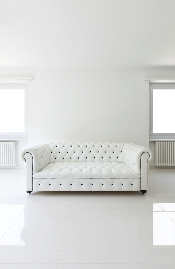 白色的欧式沙发图片