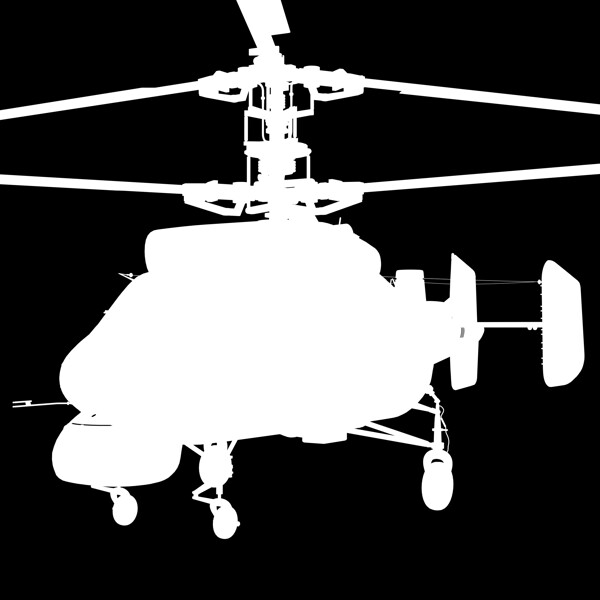 直升飞机3dmax飞机模型素材4