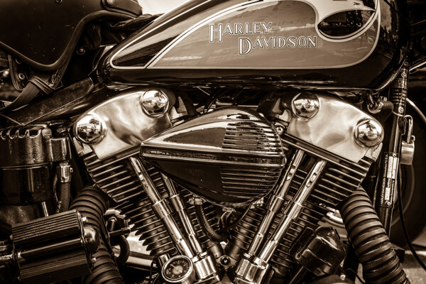 摩托车引擎摄影图片